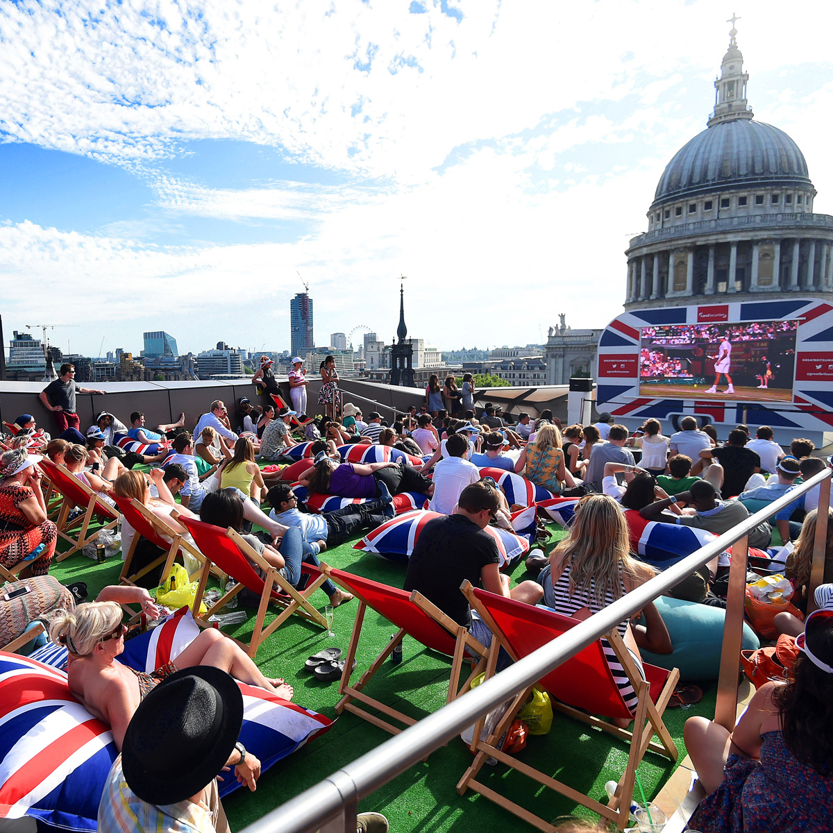 Great British Summer on the Roof Terrace